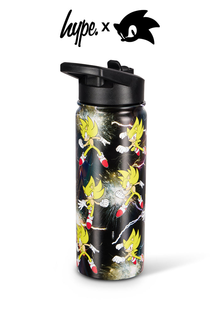 Hype x Sonic The Hedgehog™ Yellow Super Sonic Water Bottle