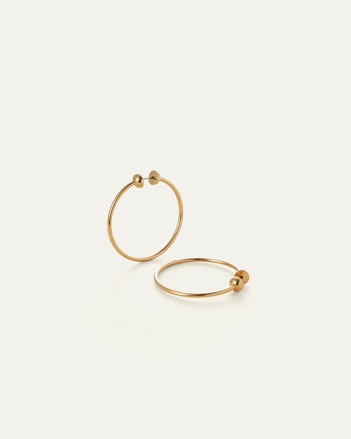 JENNY BIRD Icon Small Waterproof Gold Hoop Earrings For Women