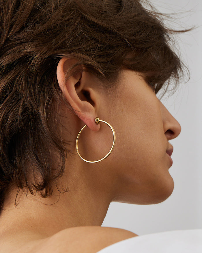 JENNY BIRD Icon Small Waterproof Gold Hoop Earrings For Women