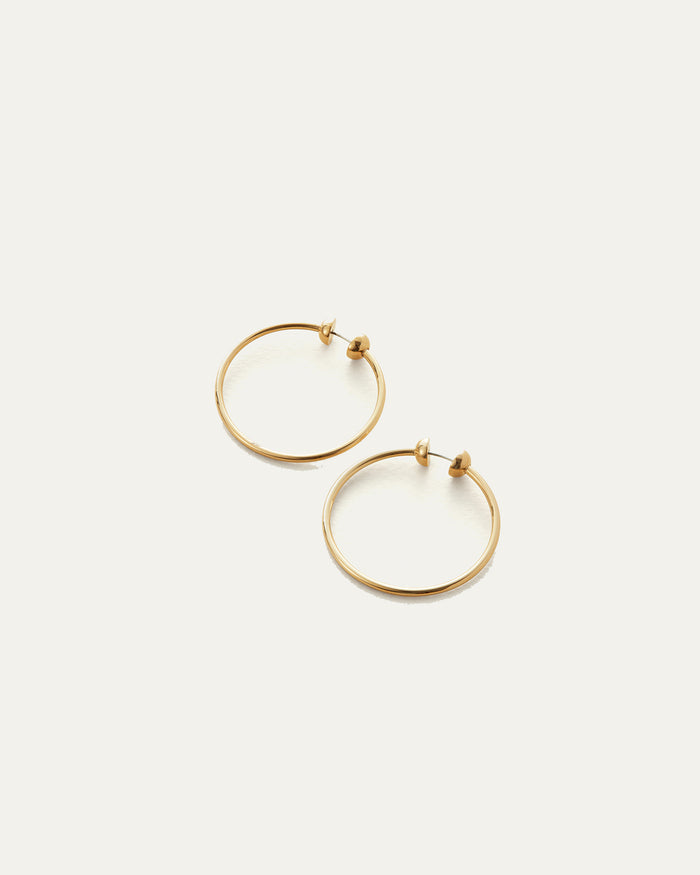 JENNY BIRD Icon Small Waterproof Gold Hoop Earrings For Women