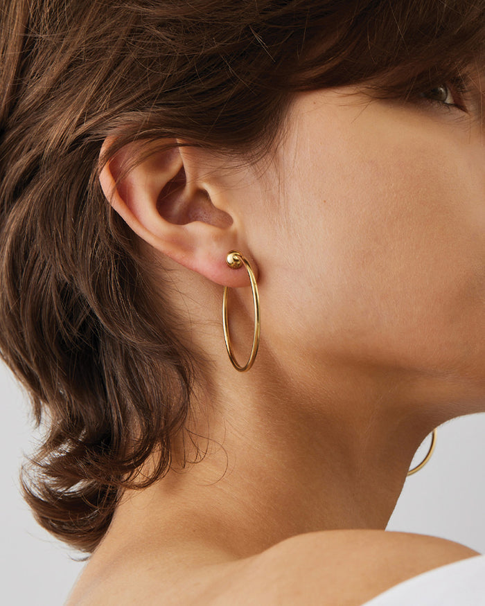 JENNY BIRD Icon Small Waterproof Gold Hoop Earrings For Women