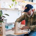 weaving on an inkle loom
