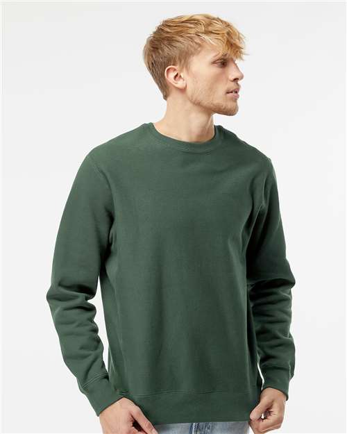 Independent Trading Co. IND5000C Legend - Premium Heavyweight Cross - Grain Crewneck Sweatshirt - Ninja Transfers