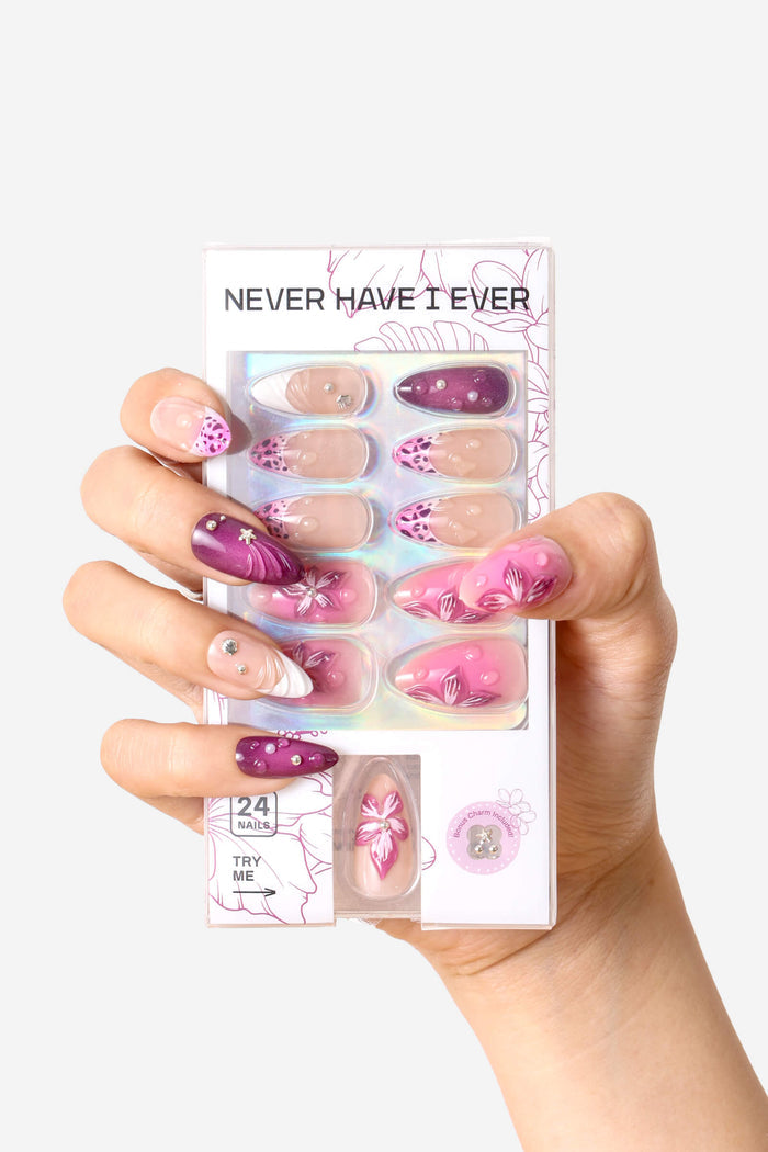 ISLAND GIRL - ALMOND PRESS-ON NAILS
