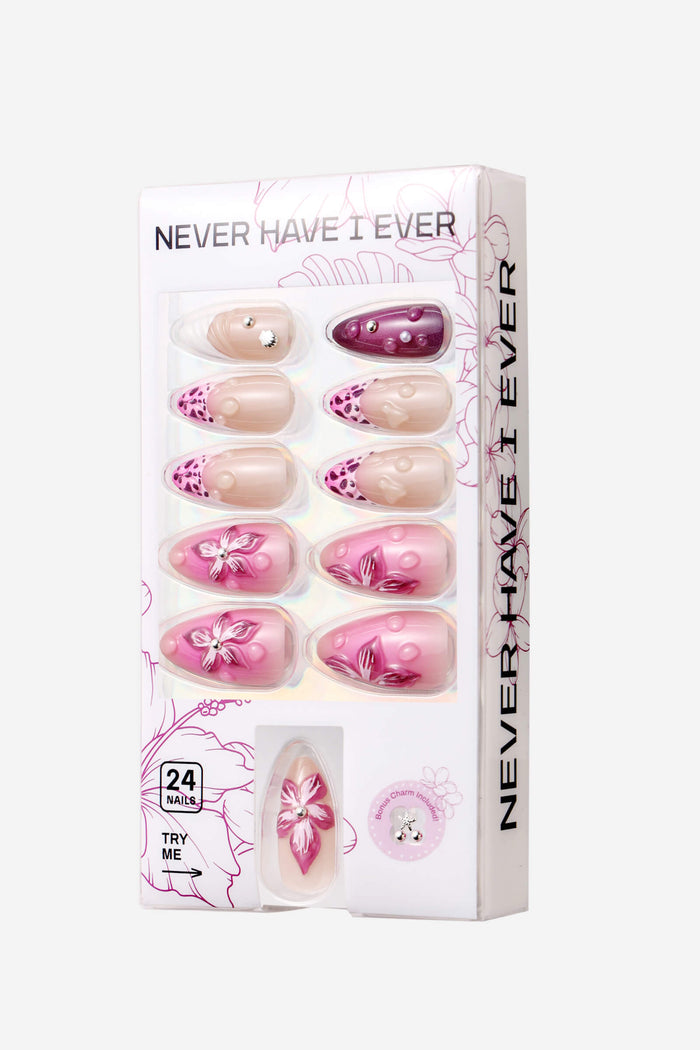 ISLAND GIRL - ALMOND PRESS-ON NAILS