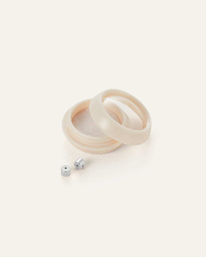 JENNY BIRD JB Classic Earring Backs Silver Earring Backs For Women