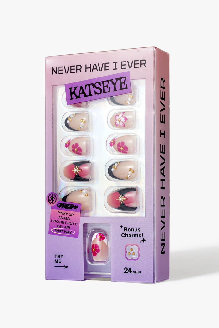KATSEYE | THAT WAY – SHORT OVAL PRESS-ON NAILS