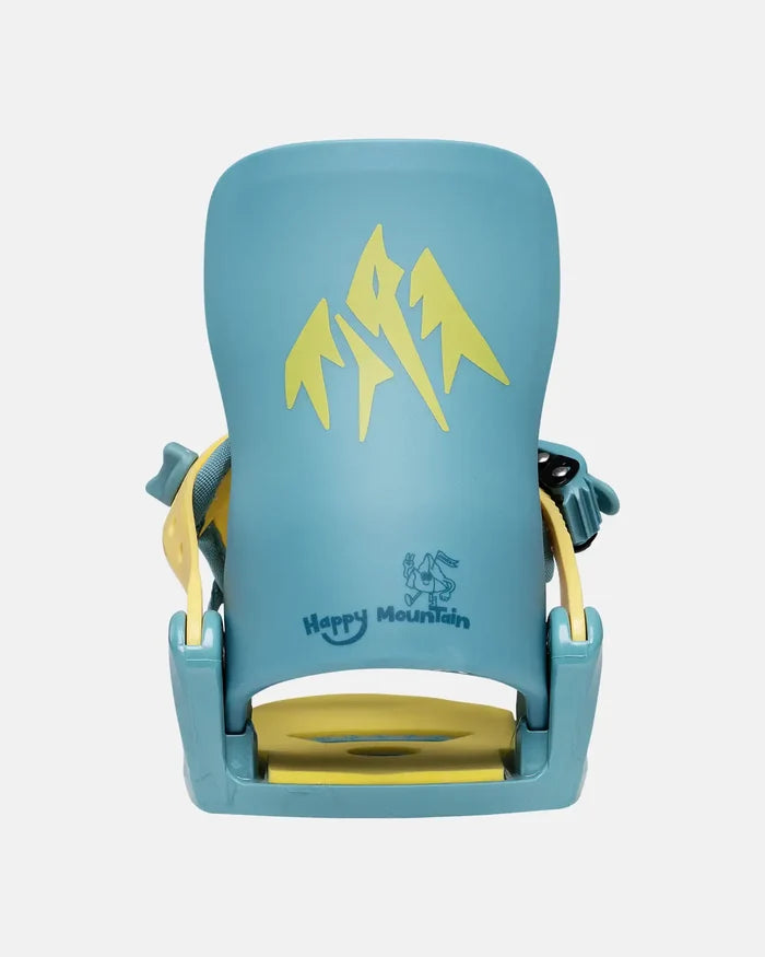 Kids Happy Mountain Snowboard Binding | Jones Kids Happy Mountain Snowboard Binding Jones Snowboards High Performance 7630949111678 J.26.BNU.KIO.BU.XXS.1