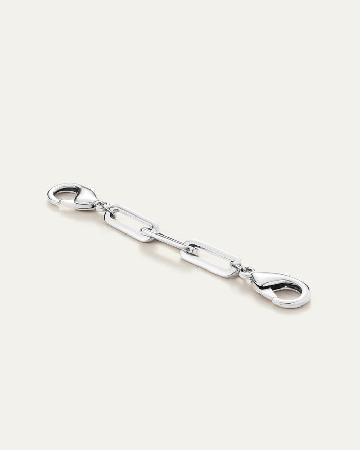 JENNY BIRD Large Chain Extender Silver Chain Extender For Women