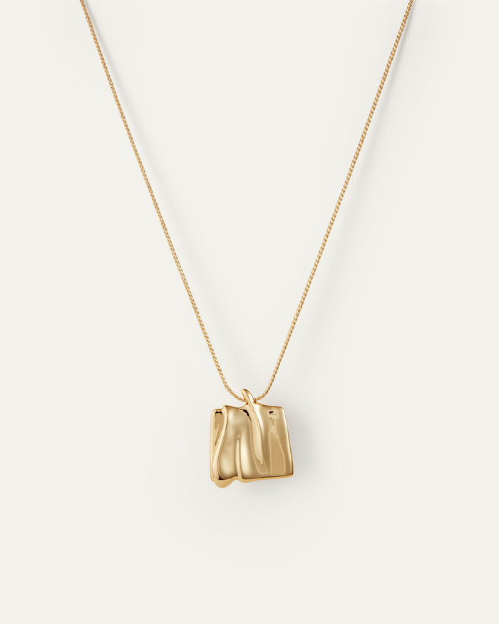 JENNY BIRD Large Sundra Pendant Necklace Gold Pendant Necklace For Women