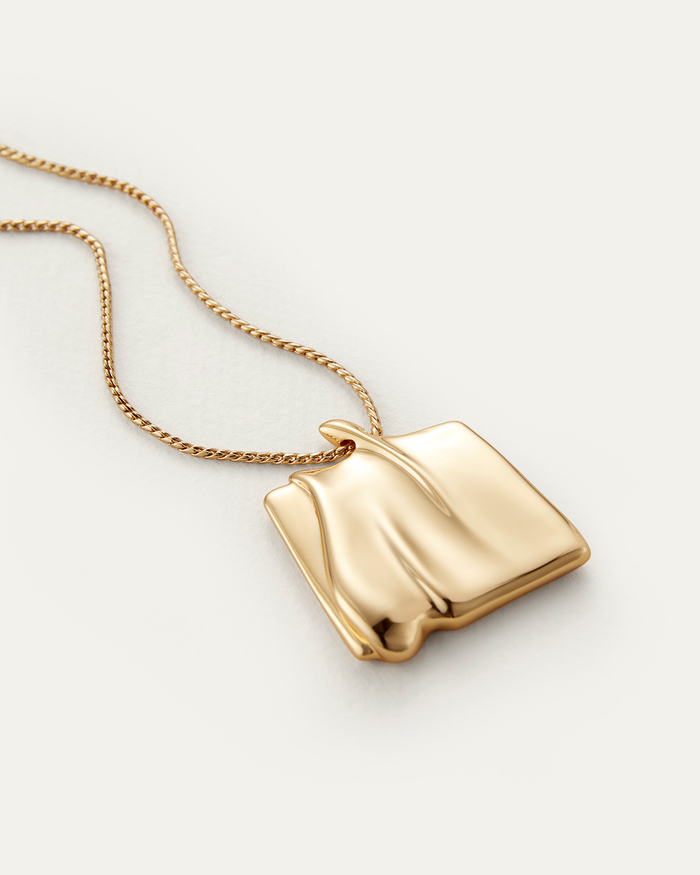 JENNY BIRD Large Sundra Pendant Necklace Gold Pendant Necklace For Women
