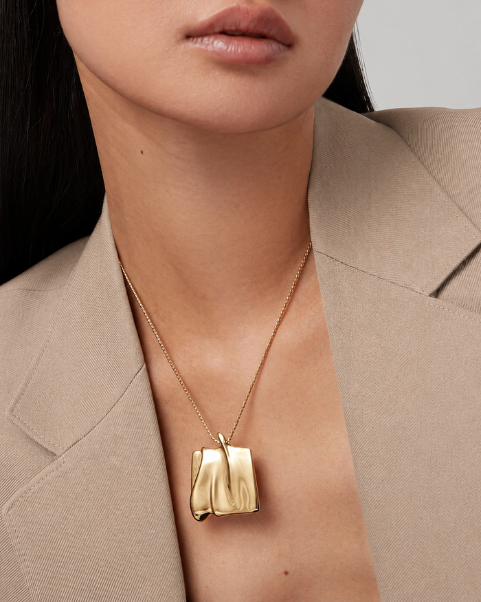 Large Sundra Pendant Necklace