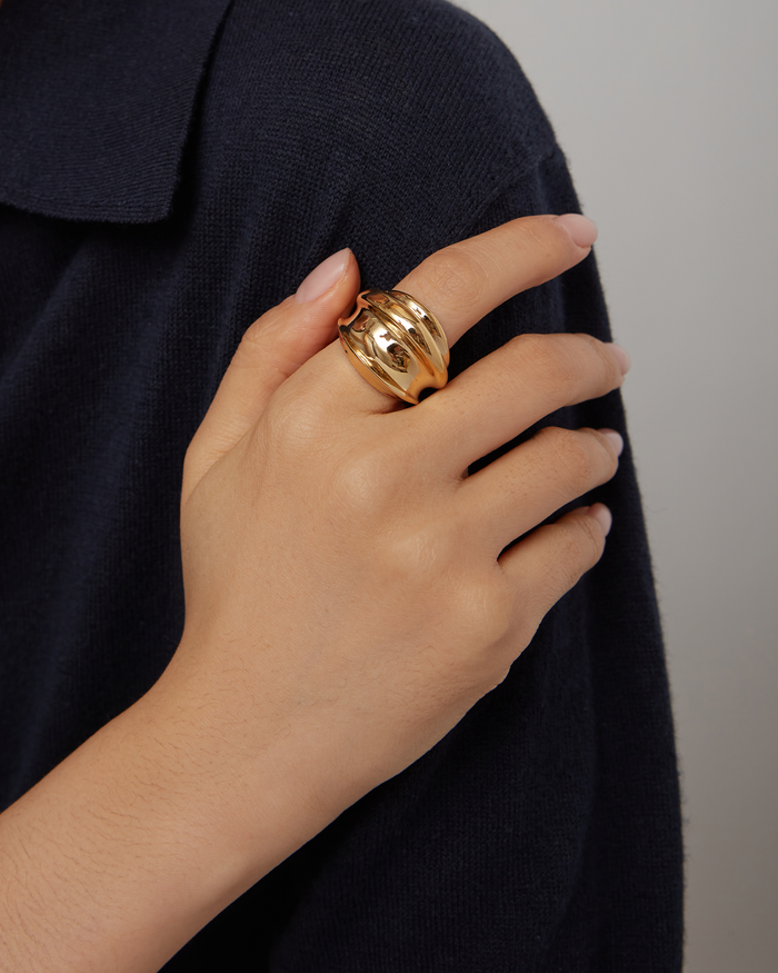 JENNY BIRD Waterproof Leona Ring Gold Ring For Women
