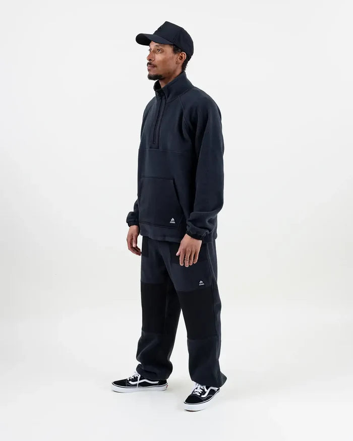 Lodge Half Zip Recycled Fleece Pullover | Jones Lodge Half Zip Recycled Fleece Pullover Jones Snowboards High Performance