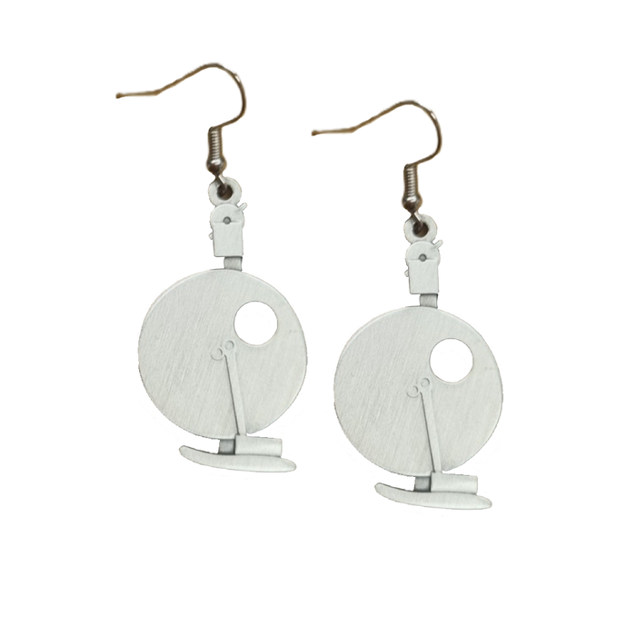 S10 spinning wheel earrings