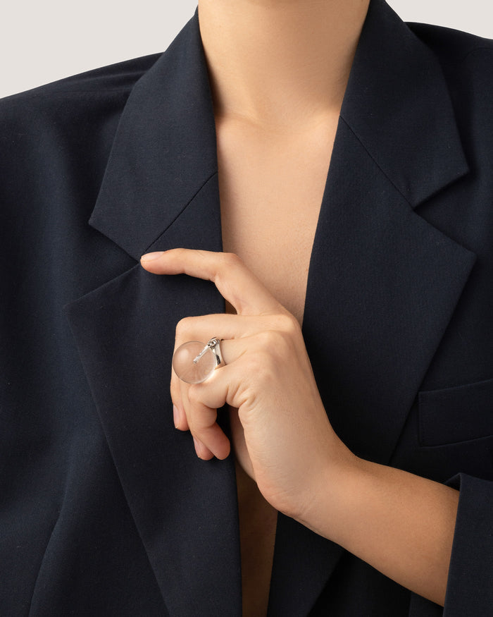 JENNY BIRD Lyra Ring Silver Ring For Women