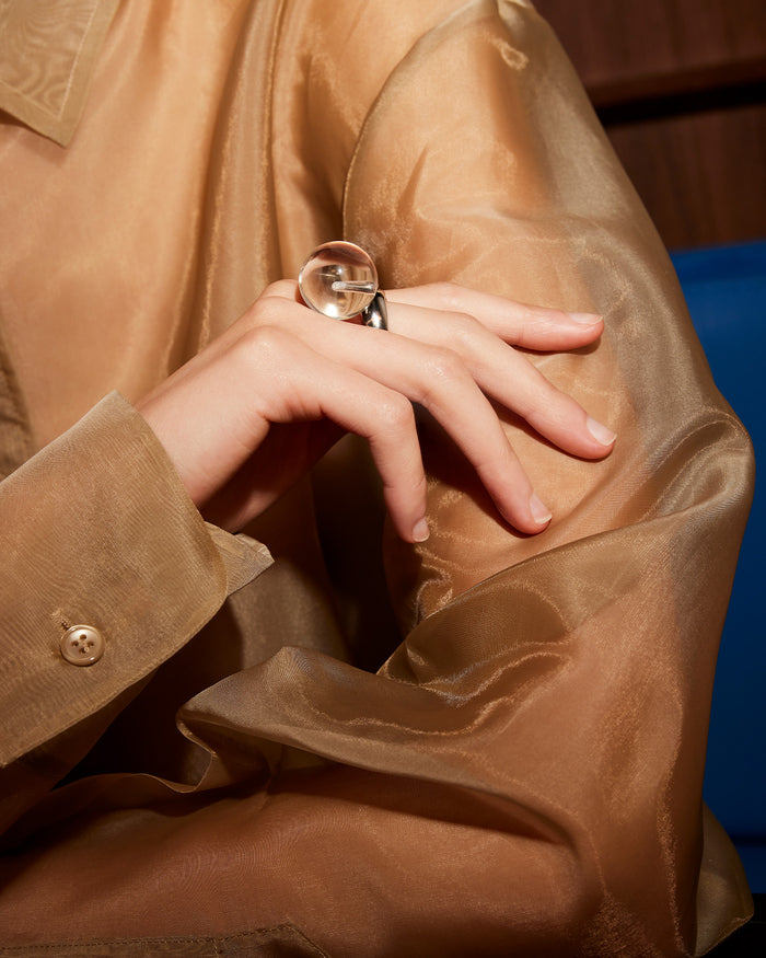 JENNY BIRD Lyra Ring Silver Ring For Women