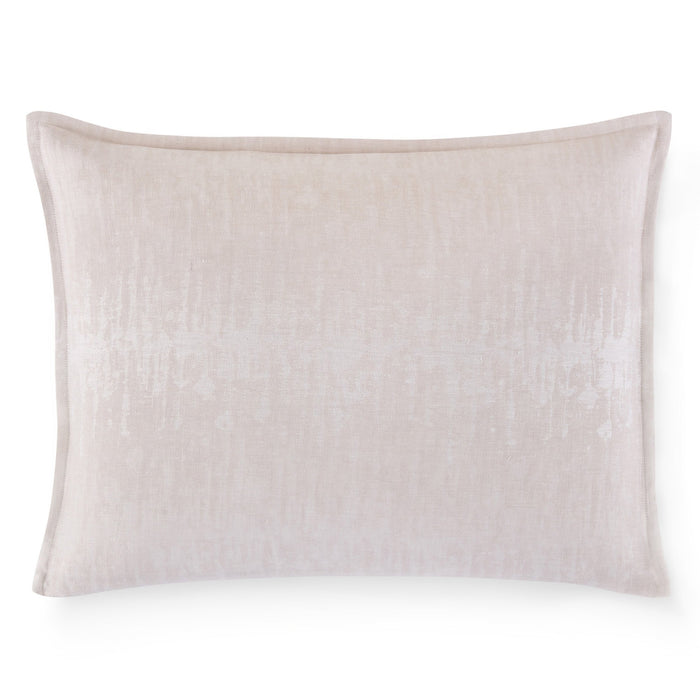 Malibu Reversible Linen Sham blush front
