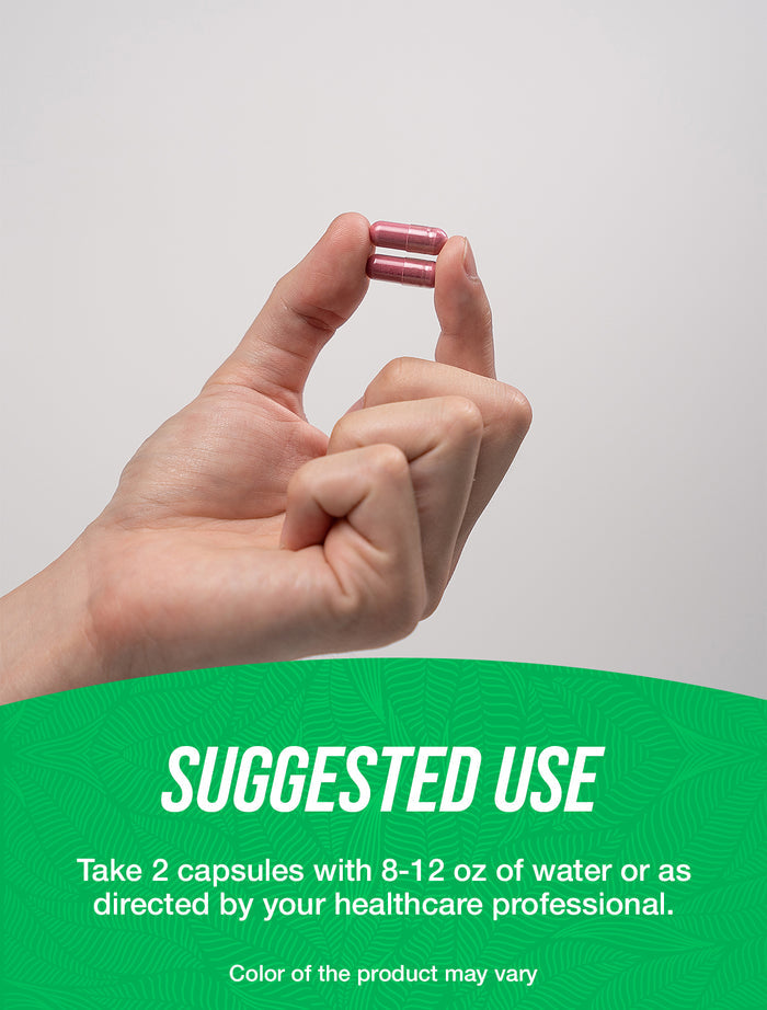 Maqui berry capsules suggested use image