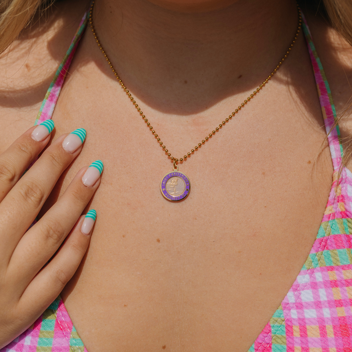 Medium - Gold Lavender / Lavender