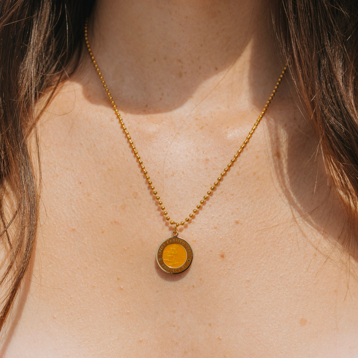 Medium - Gold / Sunset Brown