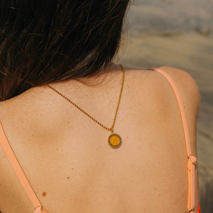 Medium - Gold / Sunset Brown