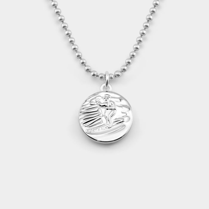 Medium - Silver / Black