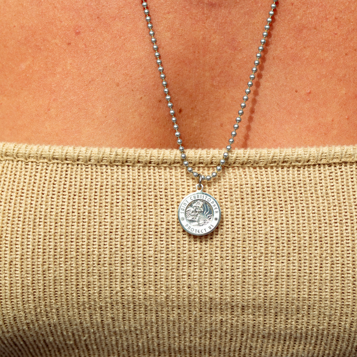 Medium - Silver / White