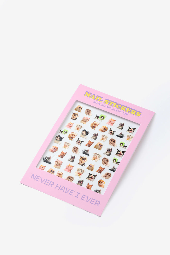 Meme Cat - Nail Stickers