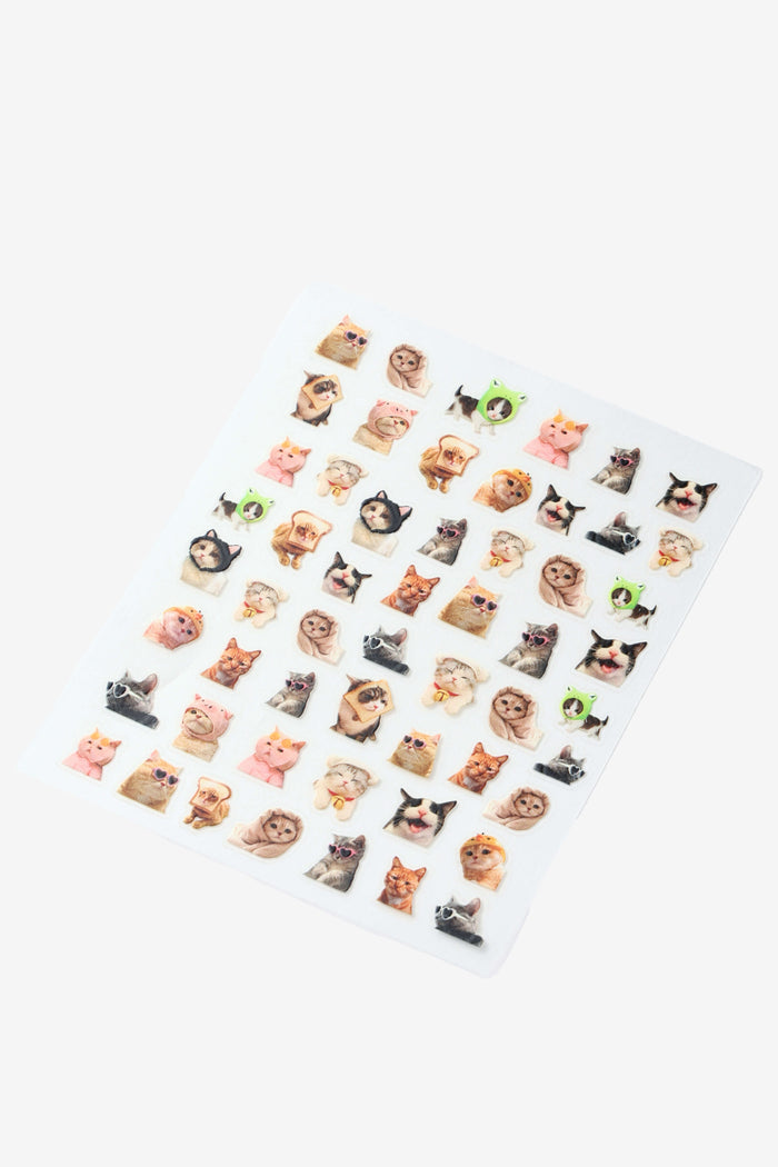 Meme Cat - Nail Stickers