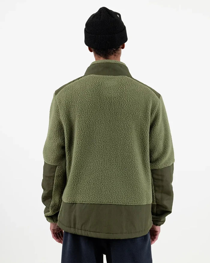 Men’s Base Camp Recycled Fleece Jacket | Jones Men’s Base Camp Recycled Fleece Jacket Jones Snowboards High Performance