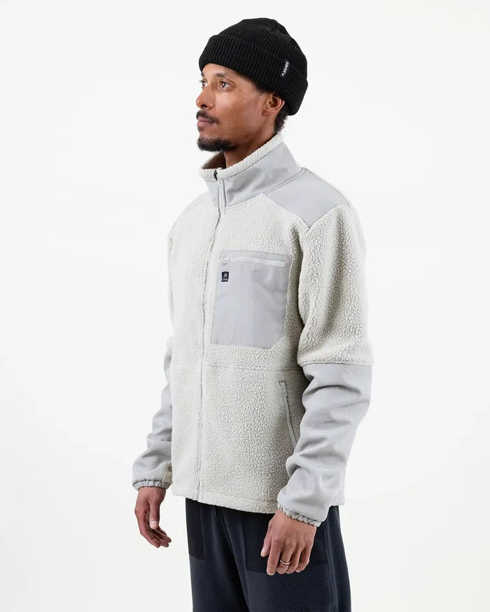 Men’s Base Camp Recycled Fleece Jacket | Jones Men’s Base Camp Recycled Fleece Jacket Jones Snowboards High Performance