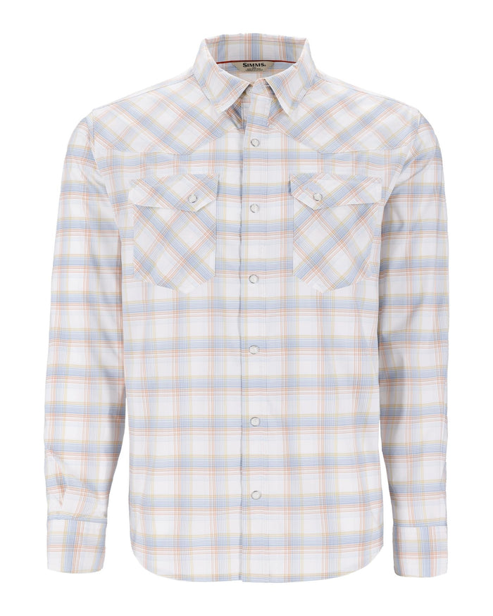 13487-1299-Brackett-LS-Shirt-Mannequin-S25-Front White Brackett