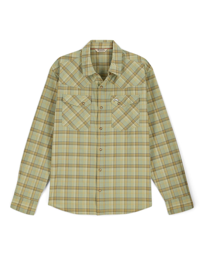 13487-1384-M-S-BRACKETT-LS-SHIRT-Pinboard-S26-Front Pale Pine Brackett