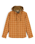 14050-1366-Ms-Coldweather-Hooded-Shacket-Pinboard-F25-Front Wakemup Plaid Stonefly