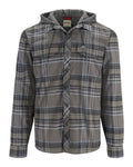 13069-1272-Coldweather-Hoody-Mannequin-F24-Front Gunmetal Neo Plaid