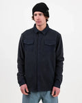 Men’s December Recycled Fleece Shirt | Jones Men’s December Recycled Fleece Shirt Jones Snowboards High Performance 7630949120526 J.26.FEM.DEC.BK.2S.1