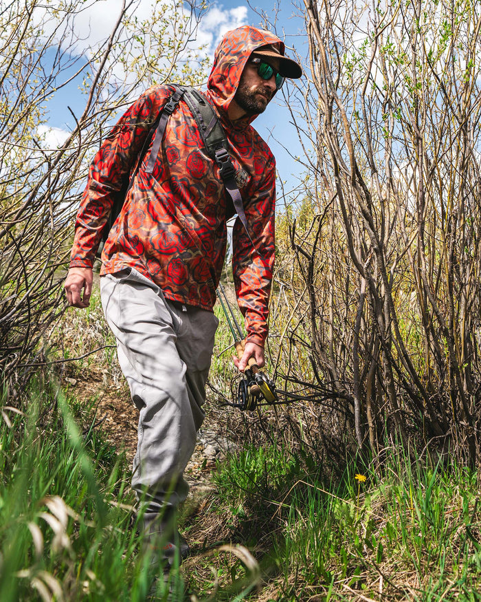 Men's Grateful Dead SolarTech Hoody - Roses
