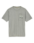 M's Harbor Lightweight Pocket T-Shirt Pinboard Front Willow-Heather
