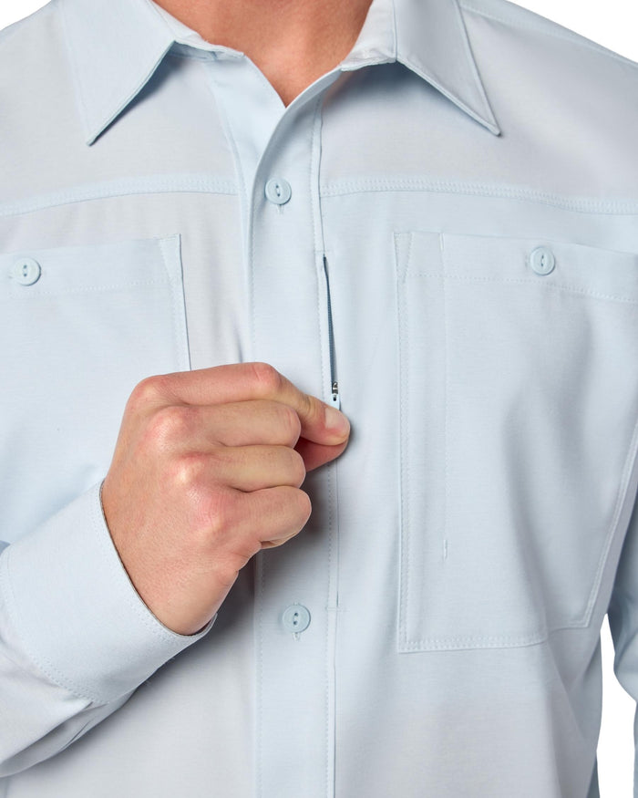 M's Launch LS Shirt Model 4