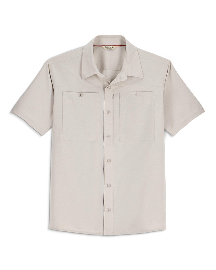 M's Launch SS Shirt Pinboard Front Lunar Gray Heather