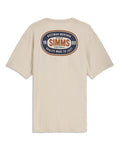 M's Quality Seal T-Shirt Pinboard Back Natural