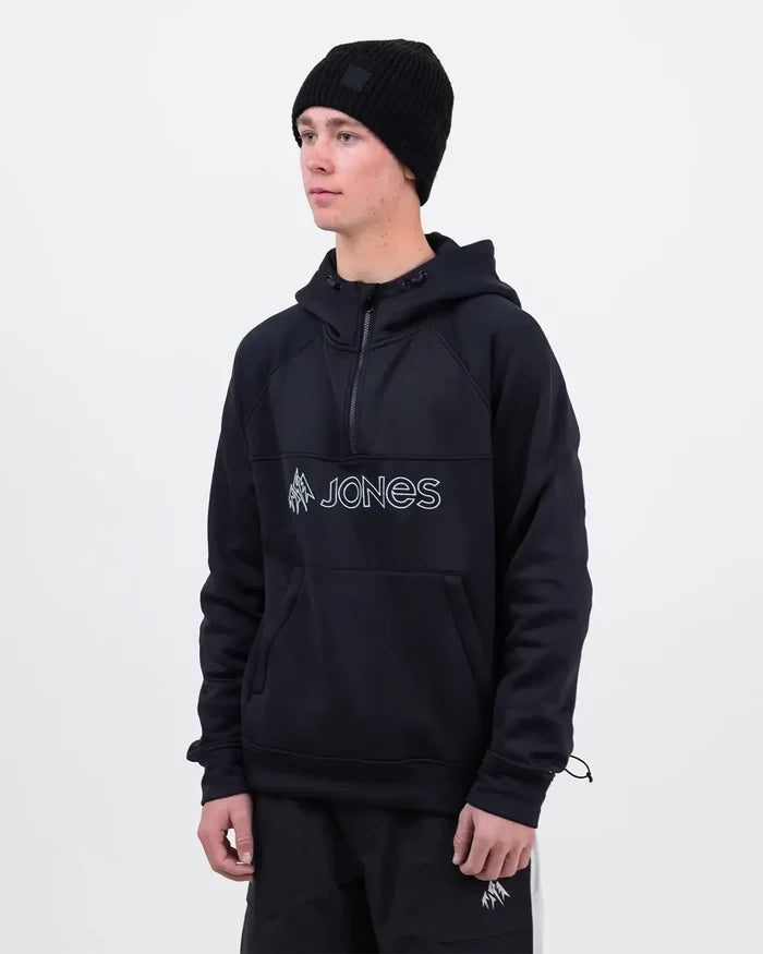 Men’s Recycled Fleece Riding Hoodie | Jones Men’s Recycled Fleece Riding Hoodie Jones Snowboards High Performance