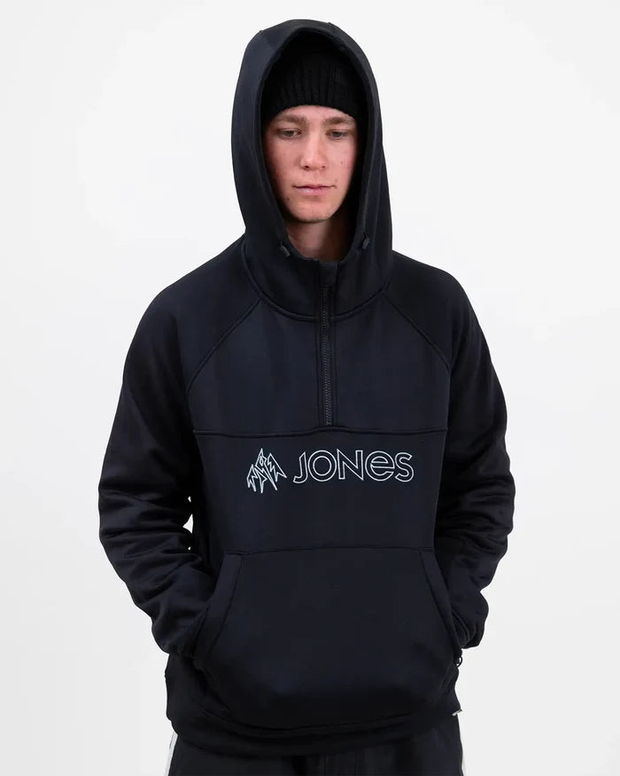 Men’s Recycled Fleece Riding Hoodie | Jones Men’s Recycled Fleece Riding Hoodie Jones Snowboards High Performance