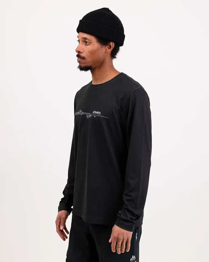 Men’s Recycled Long Sleeve Tech Tee | Jones Men’s Recycled Long Sleeve Tech Tee Jones Snowboards High Performance