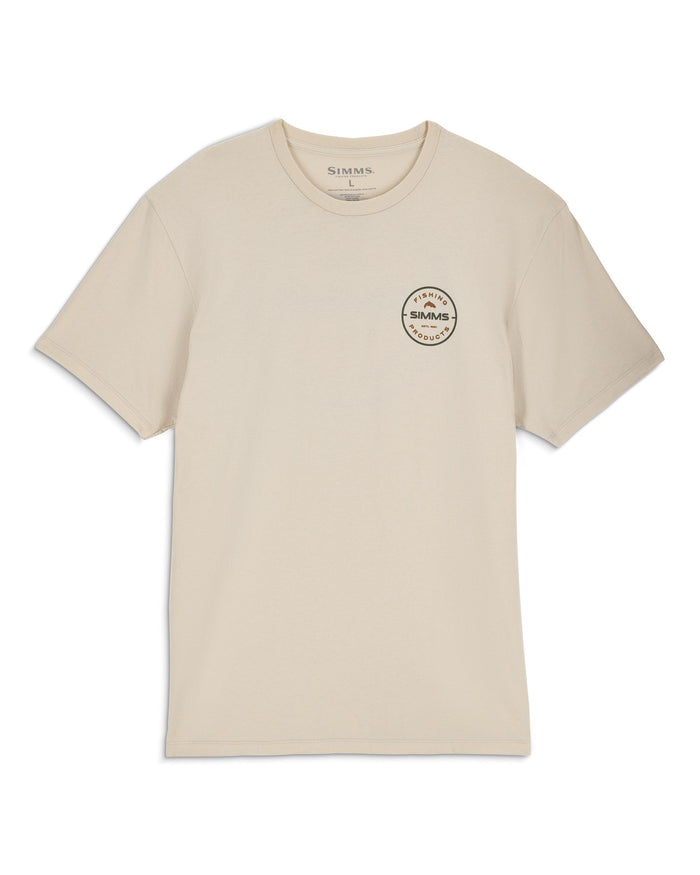 M's Rounder T-Shirt Pinboard Front Natural