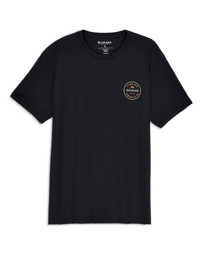 M's Rounder T-Shirt Pinboard Front Black