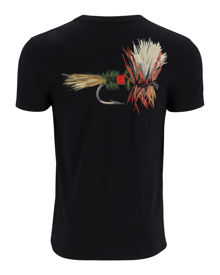 14099-001-Royal-Wulff-Fly-T-Shirt-Mannequin-F24-Back Black