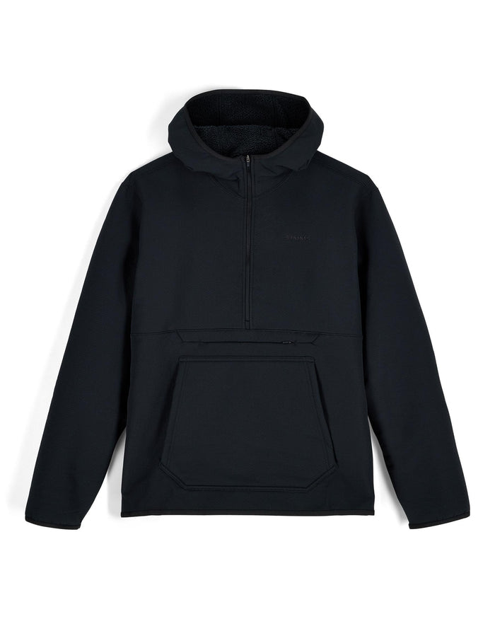 14232-001-Ms-Strata-330-Half-Zip-Hoody-Pinboard-F25-Front Black