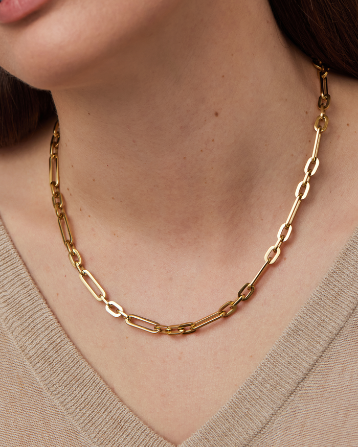 JENNY BIRD Waterproof Mercer Chain Gold Chain For Women